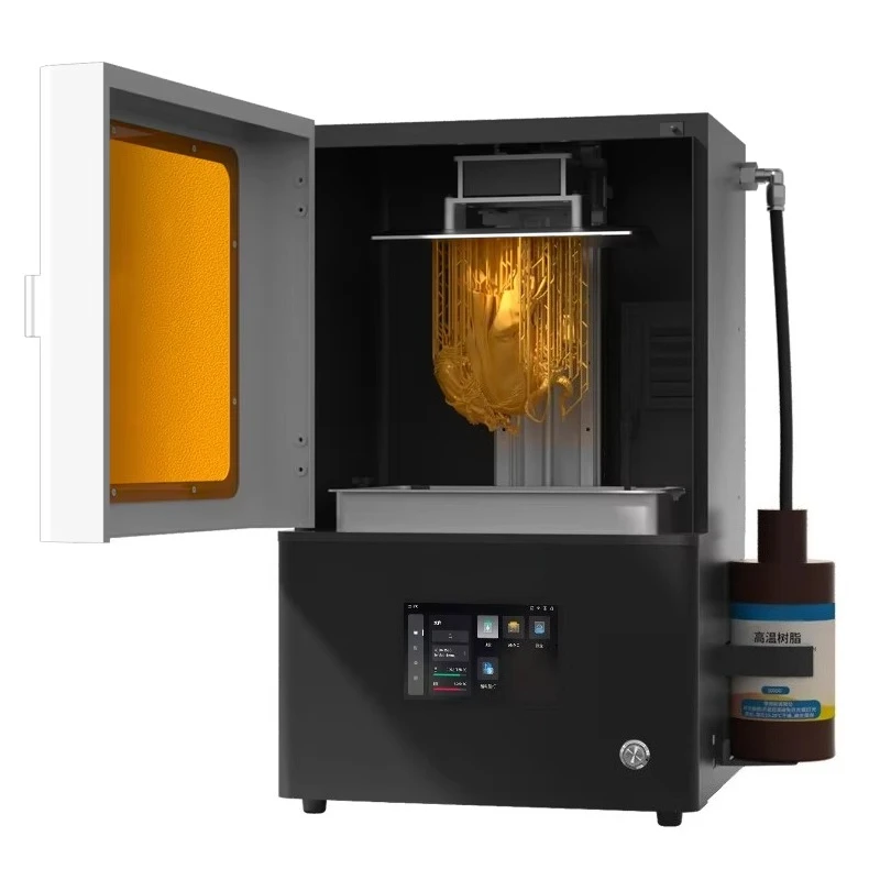 New 16K Mono Screen Circular Resin 3D Printer USB Connectivity Industrial Use High Precision Power Outage Recovery