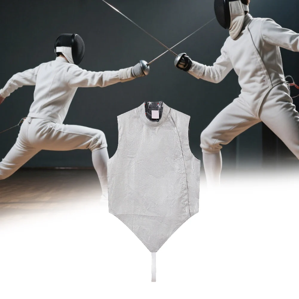 38#–60# Foil Fencing Metalic Lame Jacket Conductive Fencing Vest For Training Match Long Training Time Or Competitions