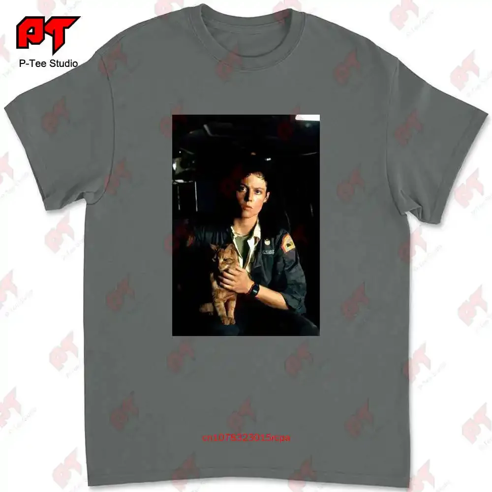 Camiseta alienígena Ellen Ripley Jonsey Cat tallas S 5Xl xenomorfo ECR6