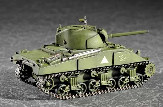 Trumpeter 1/72 WWII American M4 Carro armato medio Modello di assemblaggio Veicolo blindato militare 07223