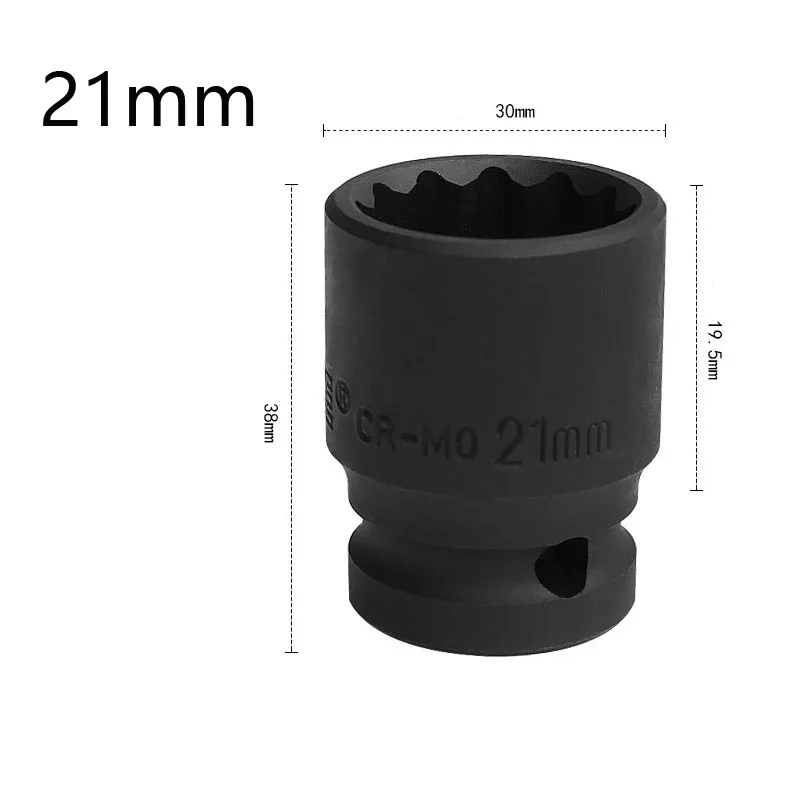 Imagem -05 - Soquete de Impacto Curto com Cabeça Chave ar Torx Sockets Acionamento Pneumático Métrica 12 Pontos 2