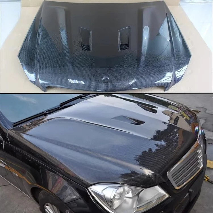 

CF/FRP Engines Hood Cover for Black Series W204 C63 AMG11-14 Body Kit