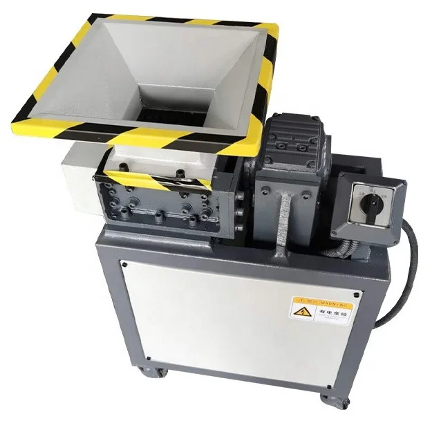 Mini Waste Tire Shredding Jumbo Bag Plastic Shredder Machine Automatic Recyclage Bouteille Wood Metal Scrap Shredder Machine