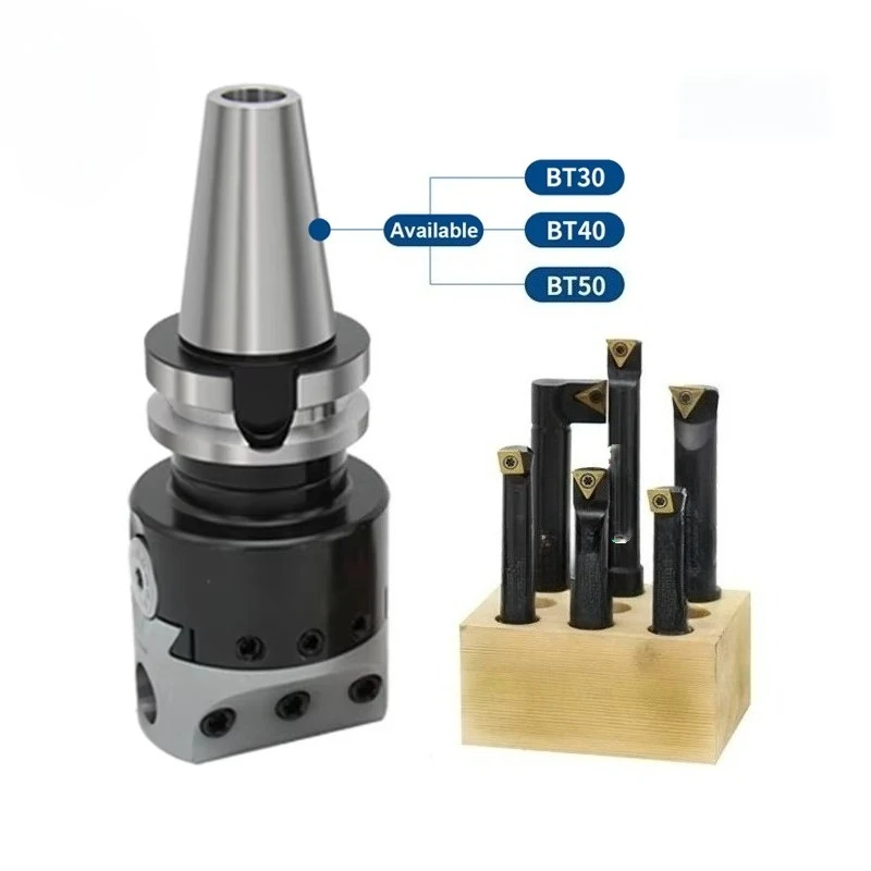 F1 Type Boring Head Set BT40 SK40 Shanks with 12mm 18mm 25mm 2 Inch 3 Inch  Insert Replaceable Boring bar Set Boring Head