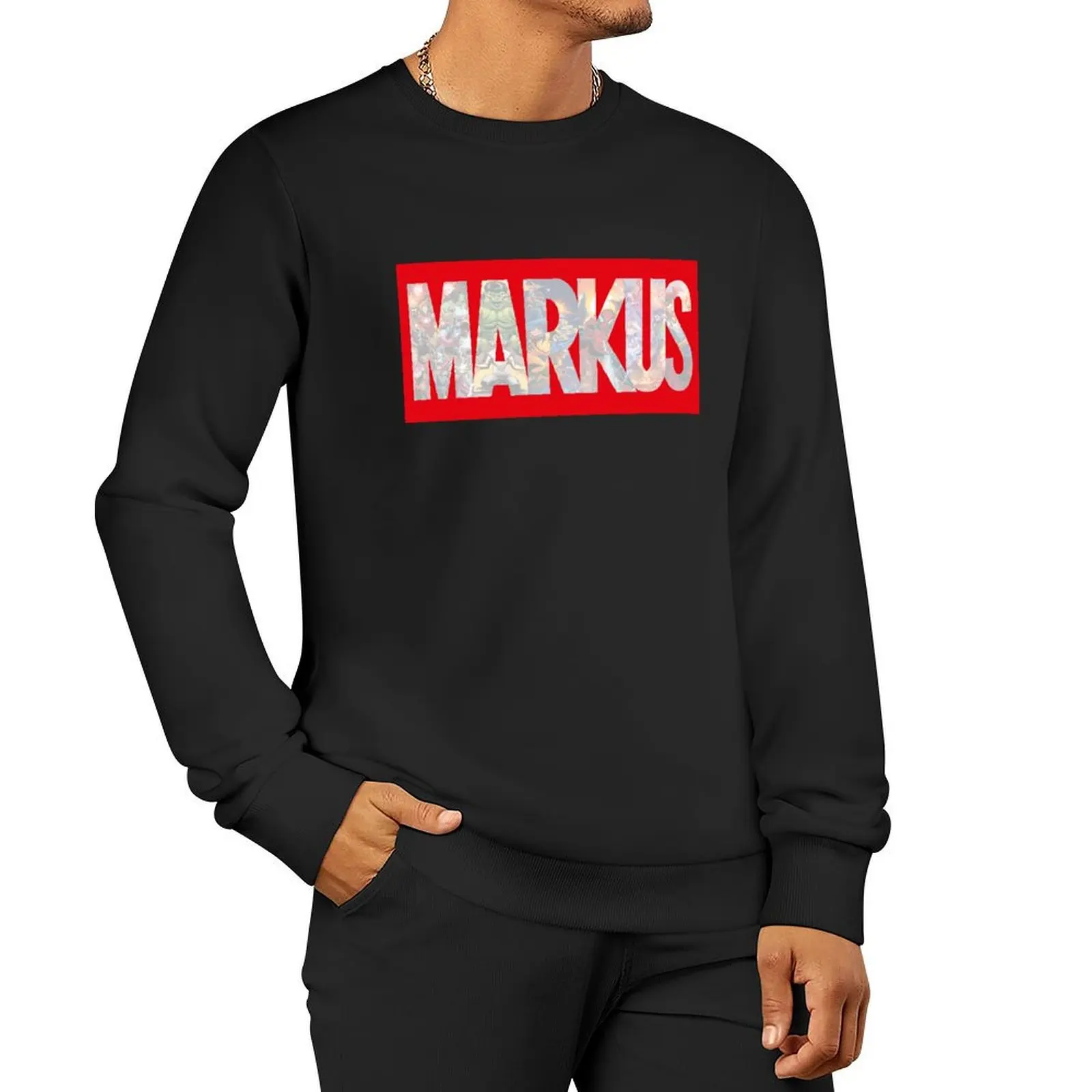 

Markus Pullover Hoodie mens clothes tracksuit men men wear men's sweat-shirt set new in hoodies & sweat-shirt