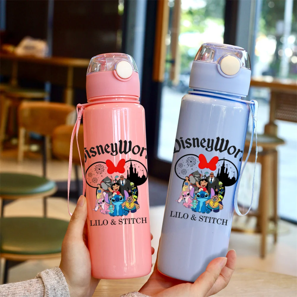 

Бутылка для воды с 3D-печатью мультяшных рисунков, популярный милый мультяшный дизайн, устойчивая к выцветанию многоразовая матовая кружка для воды, оригинальная и долговечная