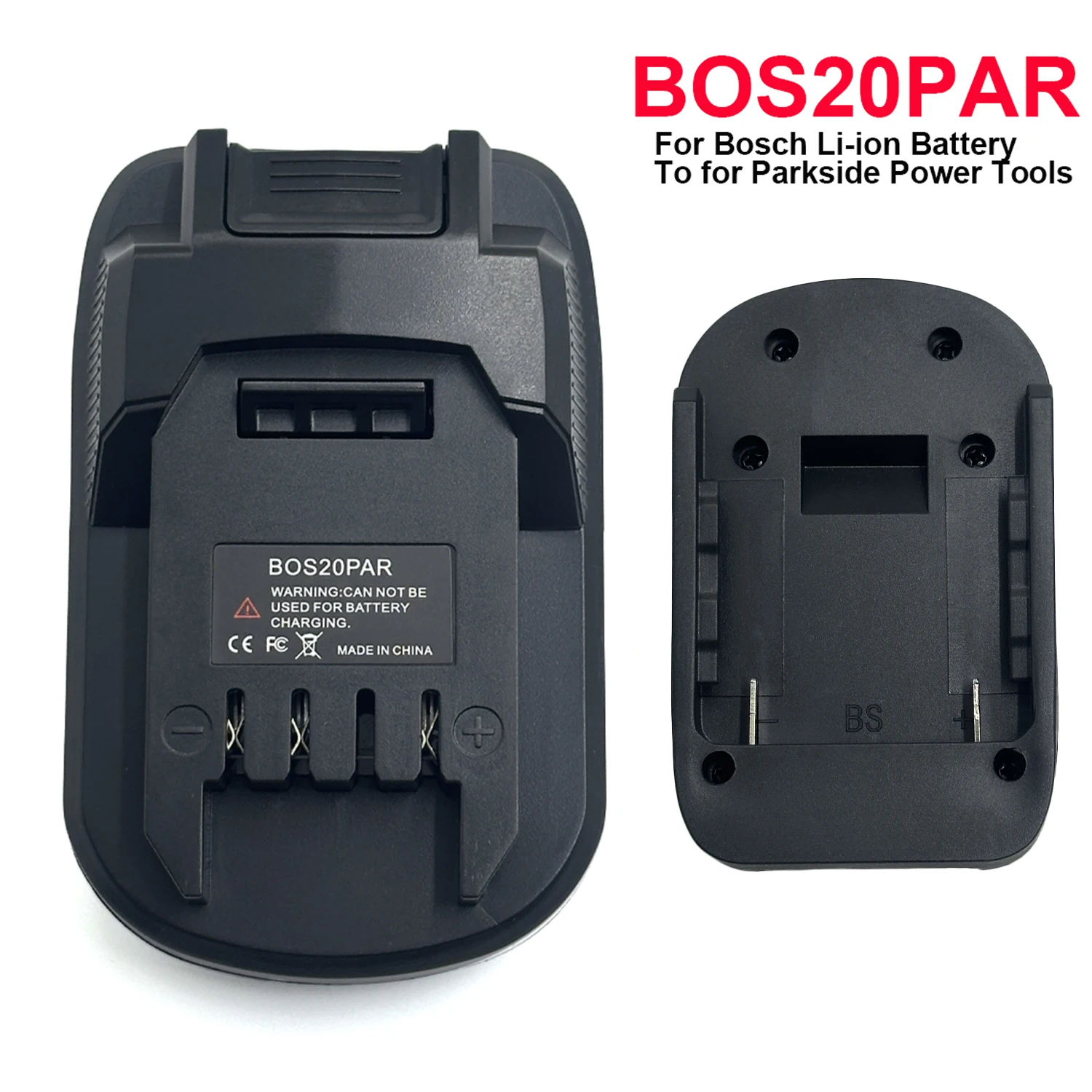 

NEW Battery Converter Adapter for Bosch 18V Battery Convert To for Lidl Parkside X20V Li-Ion Battery for Parkside Tools Use