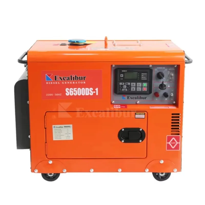 

Factory Price S6500DS 50/60Hz 5000W Silent Diesel Generator For Outdoor