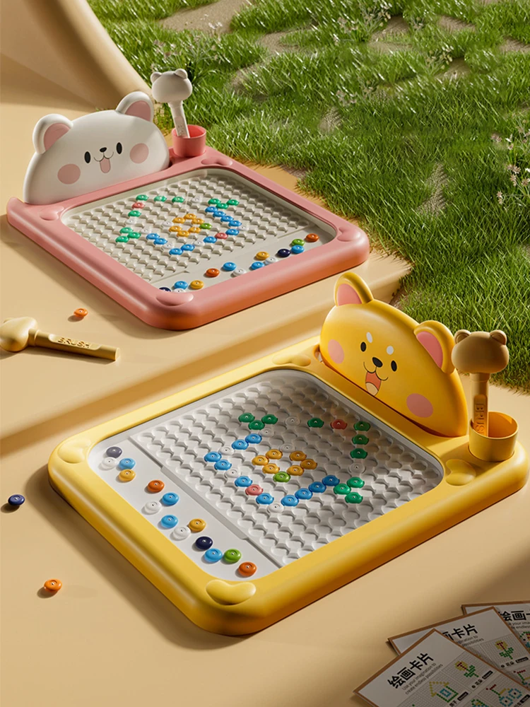 Cartoon Magnetic Drawing Board Reusable Creative Drawing Board Large Magnetic Graffiti Board for Early Education Puzzle Toy