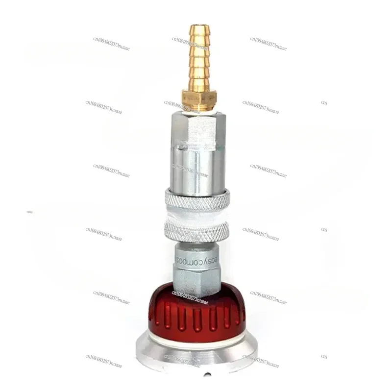 Self-sealing Metal Vacuum Valve Nozzle Reusable Vacuum Bag Connector Prepreg Vacuum Process Carbon Fiber Resin Injection