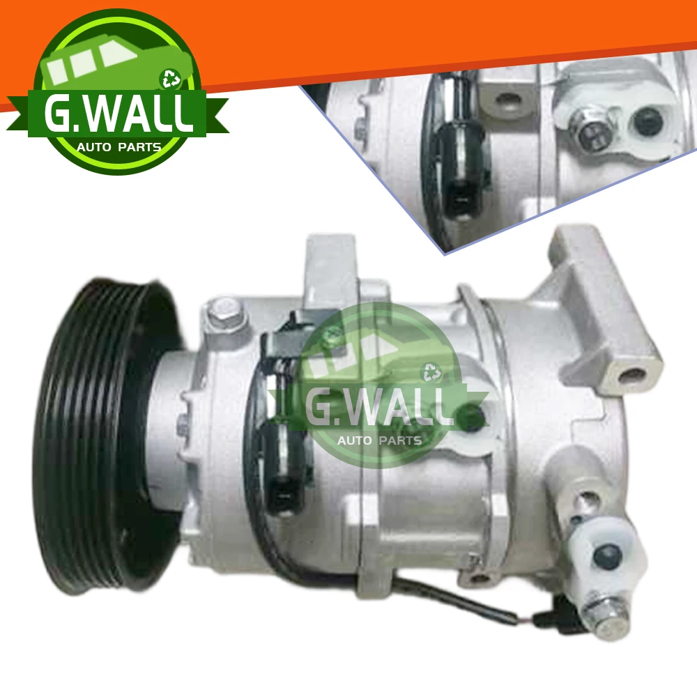 

Auto 977011R100 AC Compressor For 2012-2017 HYUNDAI Accent KIA Rio L4 1.6L DVE12 977011W600 177324 178324 5512957 CO20765C