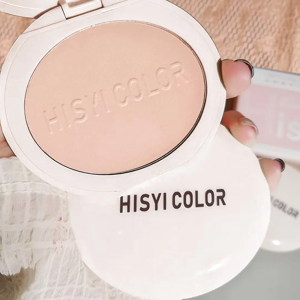 HISYI Pressed Setting Powder Oil Control Pore Blur Long-Lasting Face Powder Matte Finish Translucent Setting Powder