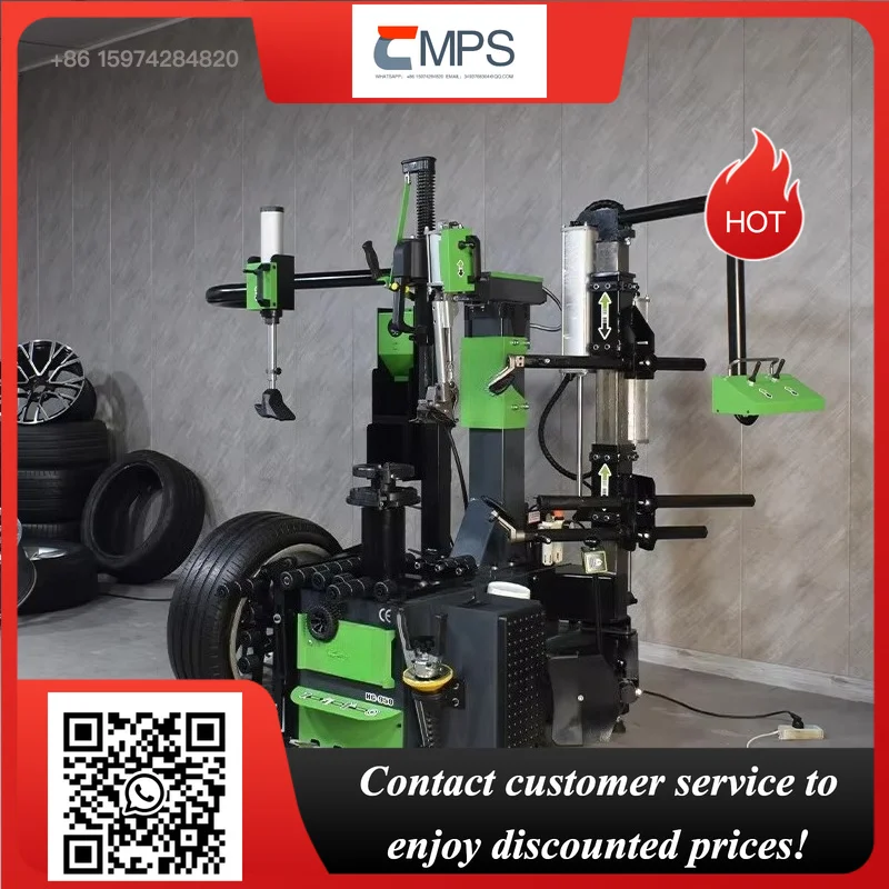 Hot Sale 28 Inches Wheel Balancing Machine for Workshop Tyre Changing Machine with Three Positions Pressing Helper Arm