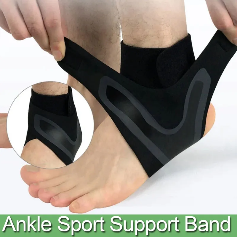 

Ankle Support Brace,Elasticity Free Adjustment Protection Foot Bandage,Sprain Prevention Sport Fitness Guard Band