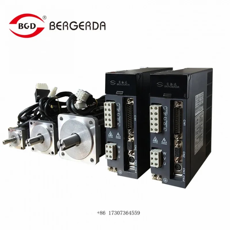 

400W Good Quality Low Cost Ethercat Bus Communication Servo Drive, AC Servo Motor Save Cost and Improve Operation