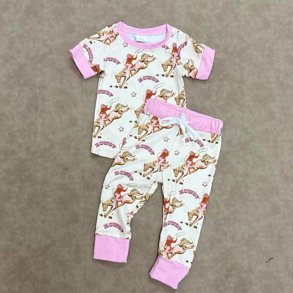 

z1016-11 GSPO1488 Wholesale toddler girls clothes short-sleeved pants sets Summer Boutique baby clothes for girls sets