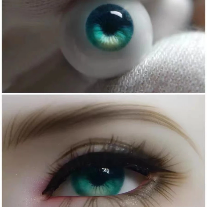 1/6 1/4 1/3 Doll's Eyes for Bjd Doll 8/10/12/14/16/18/20/22/24/30mm Plaster Eyeball Dress Up Girl Toys Handmade Doll Accessories