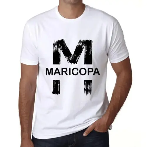 Herren Grafik T-Shirt Maricopa Öko-Verantwortlich Vintage Jahrgang Kurzarm