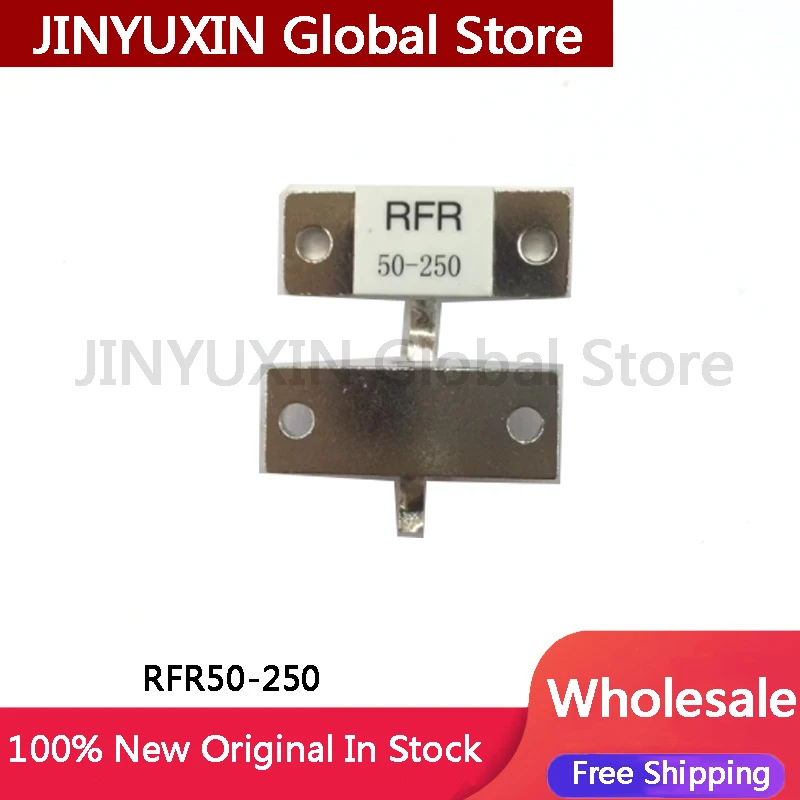 1PCS RFR50-250 brand new original RF resistor High frequency resistor RFR 50-250 250 250 W 50 Ohms 250W 50R DC-3GHz