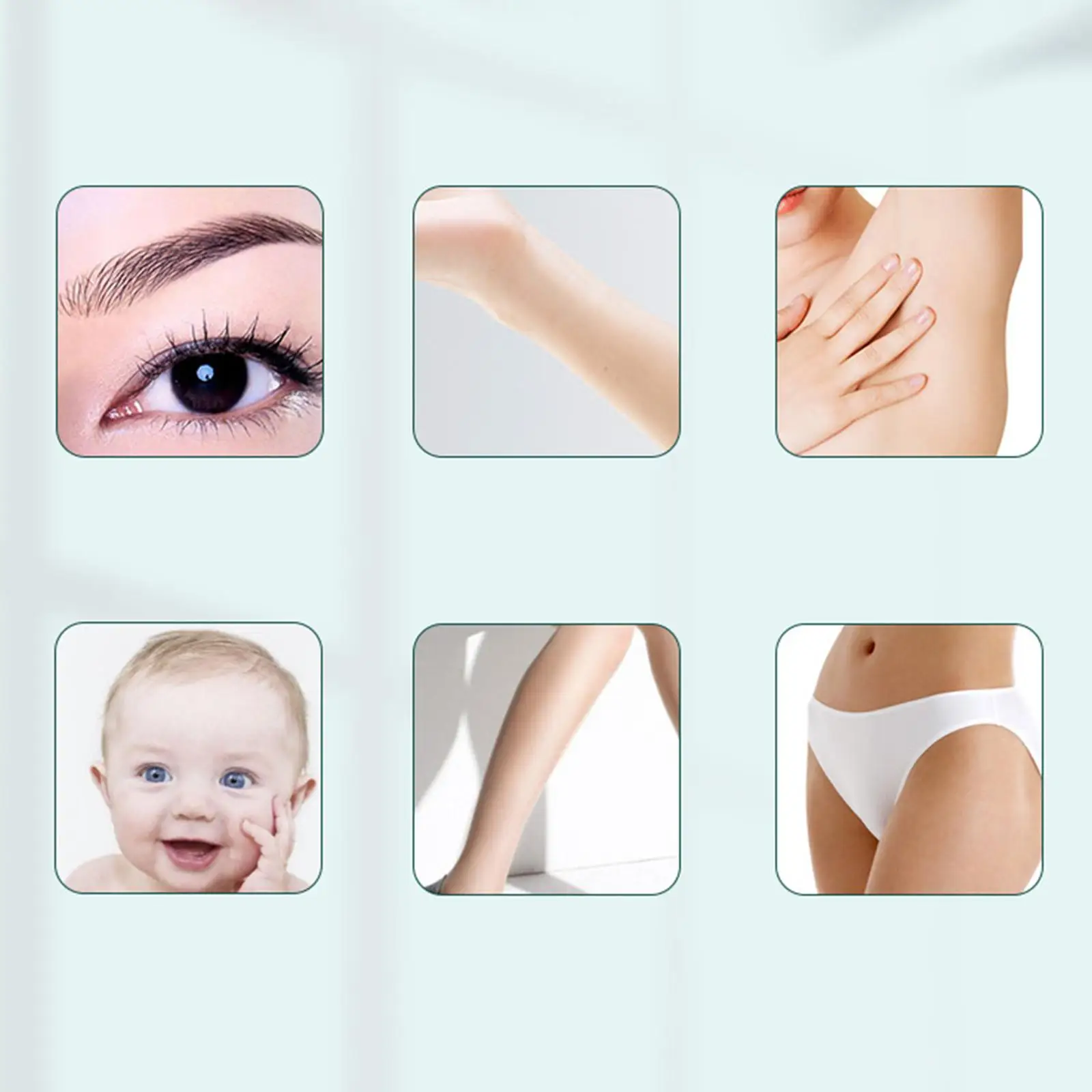 USB Charging Electric Eyebrow trimming Hair Remover Scrtachproof with Dual Cutter Head Portable for Lips Arms Legs