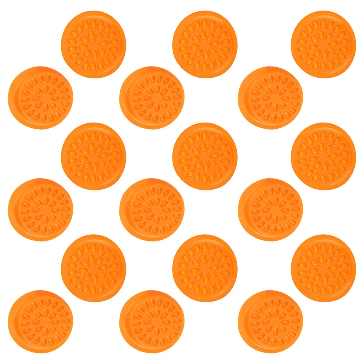 100 Stuks Lijm Lade Pvc Herbruikbare Waterdichte Lichtgewicht Valse Wimper Houder Bloemvorm Make-Up Tool Voor Wimper Extension Pads