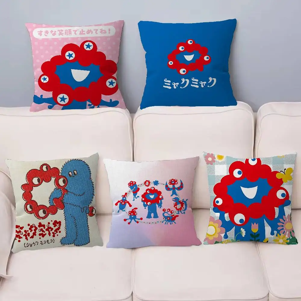 

Cartoon M-Myaku-Myaku Personalized Picture Text Home Decorative Pillows Household Gifts 45x45cm