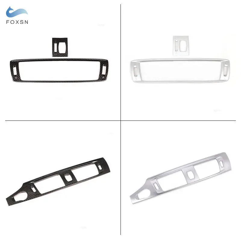 For BMW X3 F25 2011 2012 2013 2014 - 2017 Car Center Control Air Condition Outlet Vent Frame Cover Trim Interior Accessories