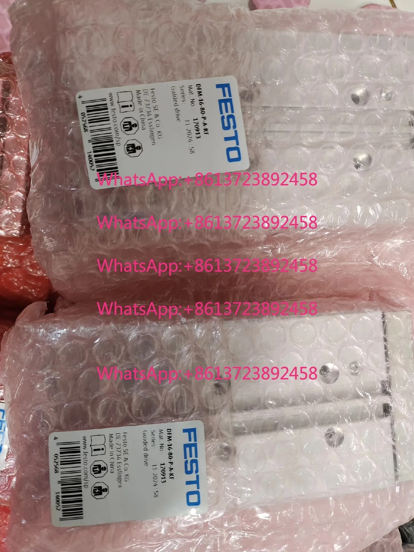 FESTO new original genuine guide rod cylinder DFM-16-80-P-A-KF 170913
