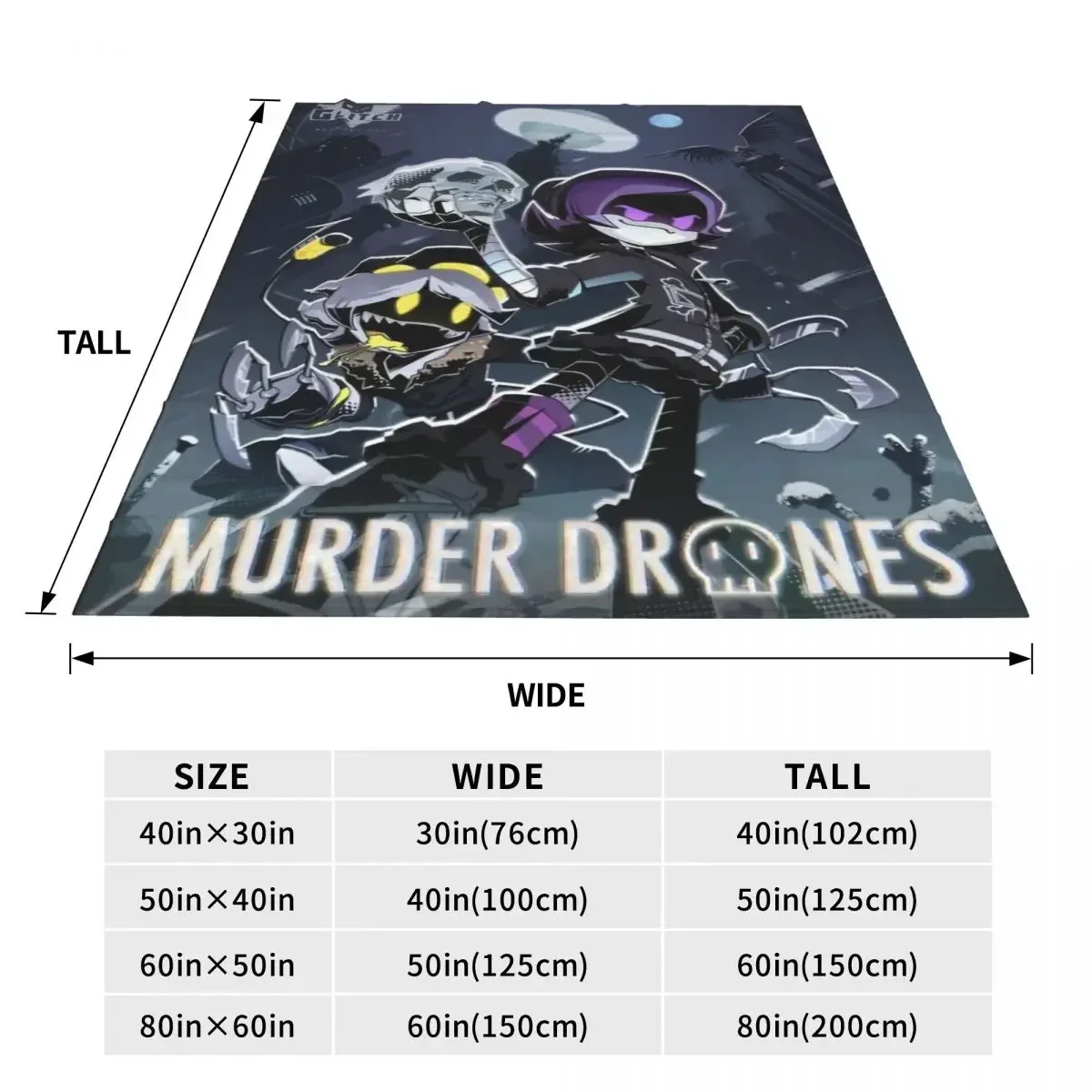 Robot Murder Drones V Blanket Uzi Doorman Horror Flannel Throw Blanket Summer Air Conditioning Decoration Soft Warm Bedspreads