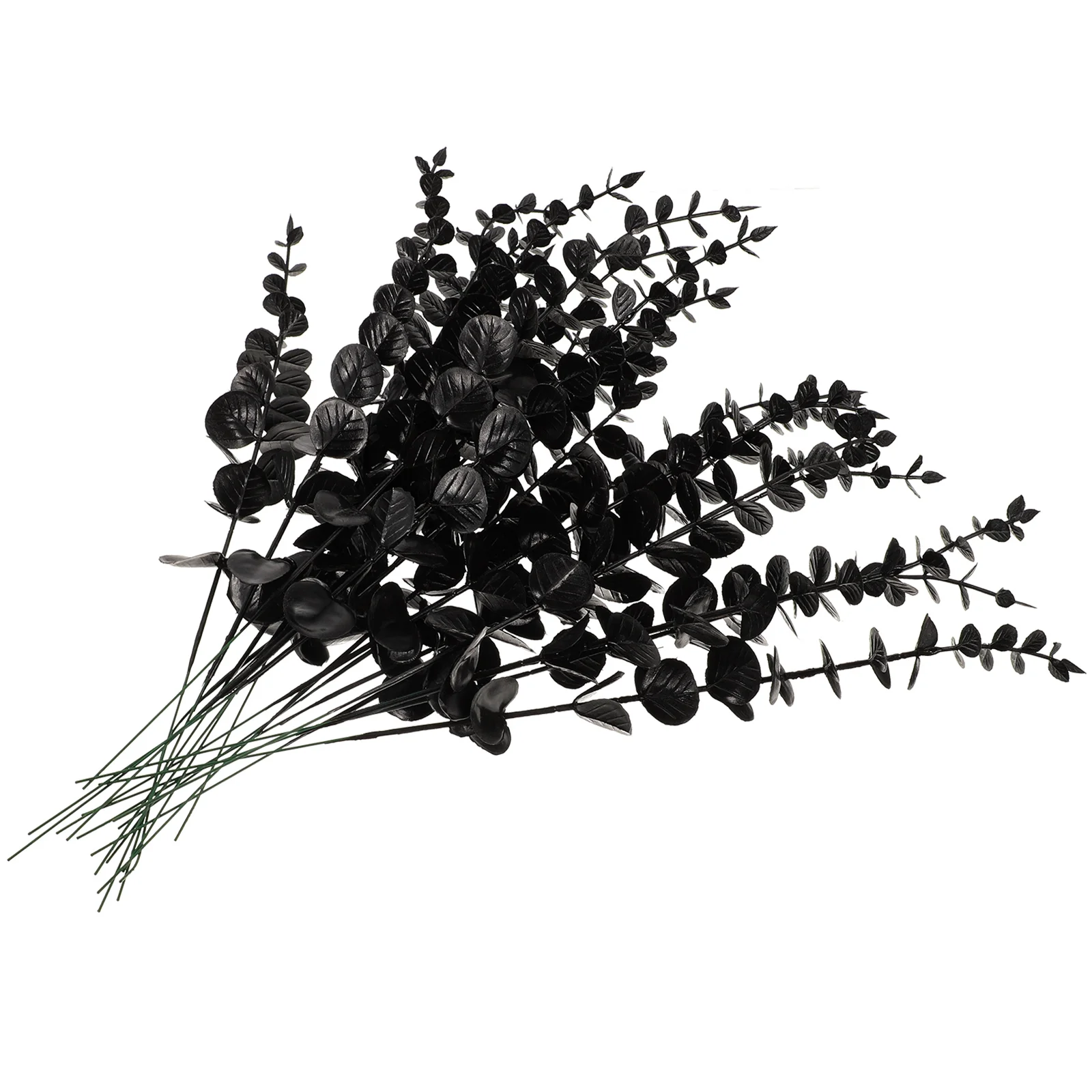 

20pcs Touch Faux Eucalyptus Leaves Artificial Greenery Branches Wedding Home Decor Plant naments Fall Decor