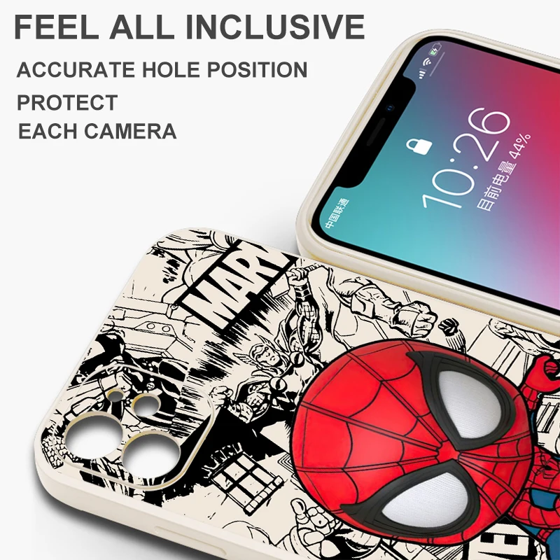 Spiderman Iron Man Logo For Huawei P50 P40 P30 P20 PRO LITE P Smart Z S 2021 Y9A Y9 Prime Phone Case Full Protection Cover