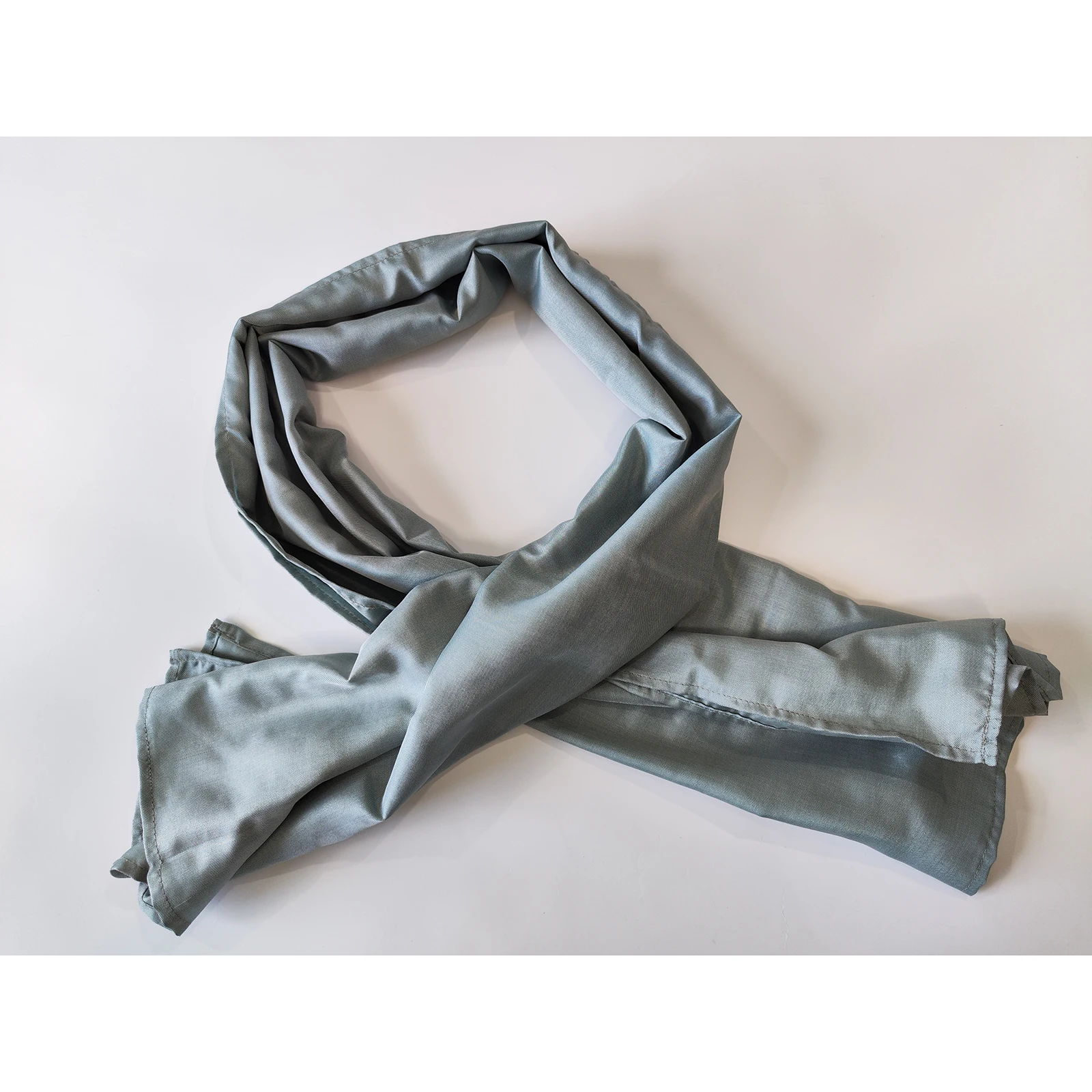 EMF Protection Silver Fiber Scarf Multi-function Headscarf Anti-radiation Antibacteria Bandana Soft Neckscarf 90x145 cm