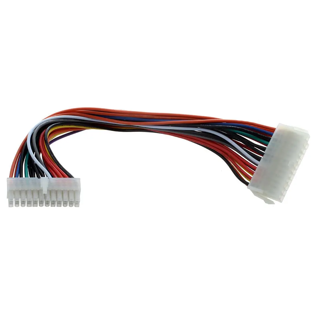 A14M 29.5cm Computer PSU ATX 24 Pin Male to Female Extension Power Cable