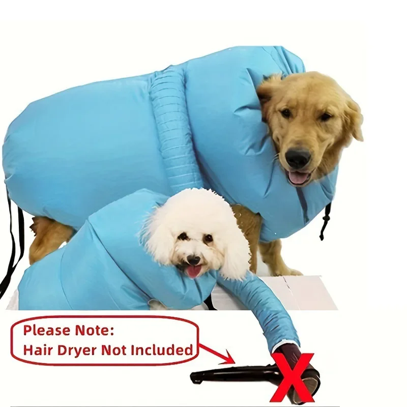 Tragbare Haustier-Trockentasche, faltbare Hundefell-Trockenbox, Blasbeutel für Tierpflege, Trockentasche für Hunde, Katzenbaden, Tierhaartrocknung, Kleidungstrocknung – Detail 1
