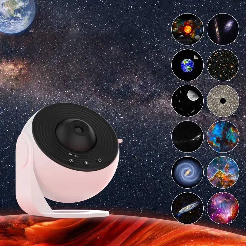 

Globe Galaxy Projection Light Focusing Edition Comes With 13 Film Films HD Starry Sky Light Bedroom Starry Sky Atmosphere Light