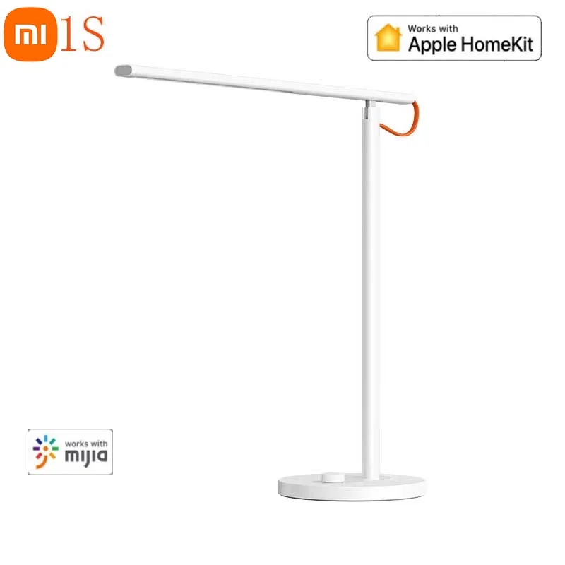 Xiaomi Mijia الذكية الجدول مصباح 1S ترقية 4 طرق الضوء Ra95 مؤشر تقديم لا ستروب لمبة مكتب لابل HomeKit Mihome App