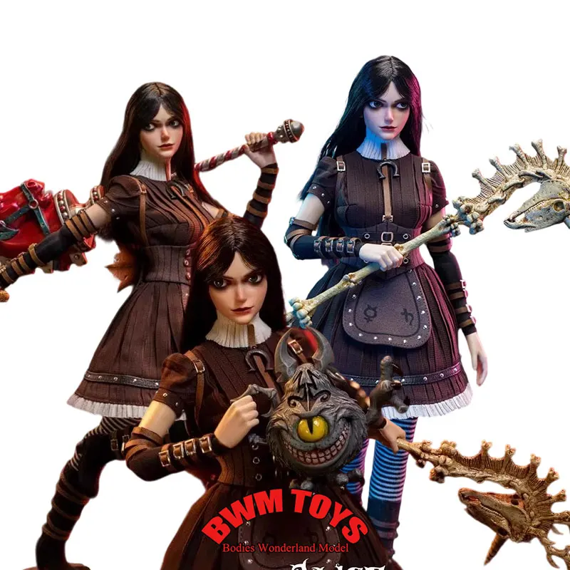 

Longshan Heavy Industry LSZG2024-03 1/6 Scale Collectible Alice Madness Returns Full Set Female Solider Action Figure Model Toys