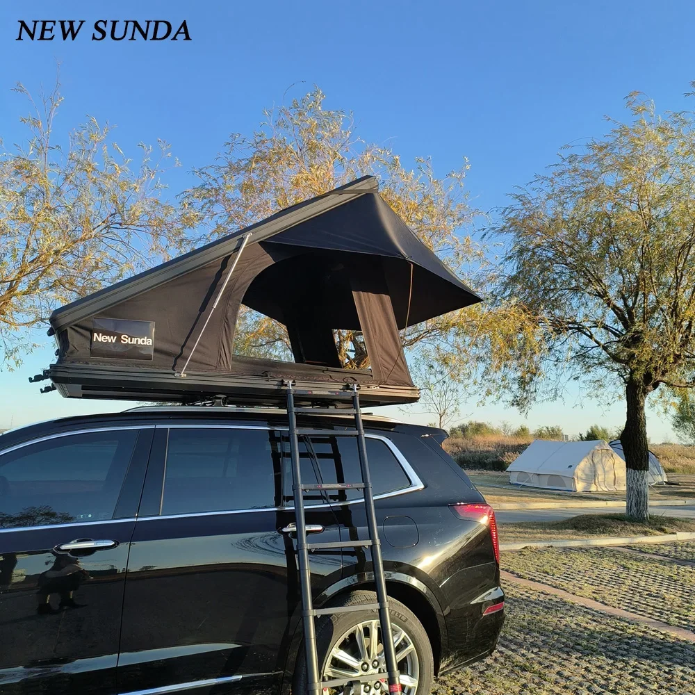 New Sunda Classic Triangle Shell Roof Top Tent Hard  Aluminum     for Sale