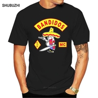 Support Your Local Bandidos MC Worlwide TShirt Black Bandidos Motorclub Tee 5