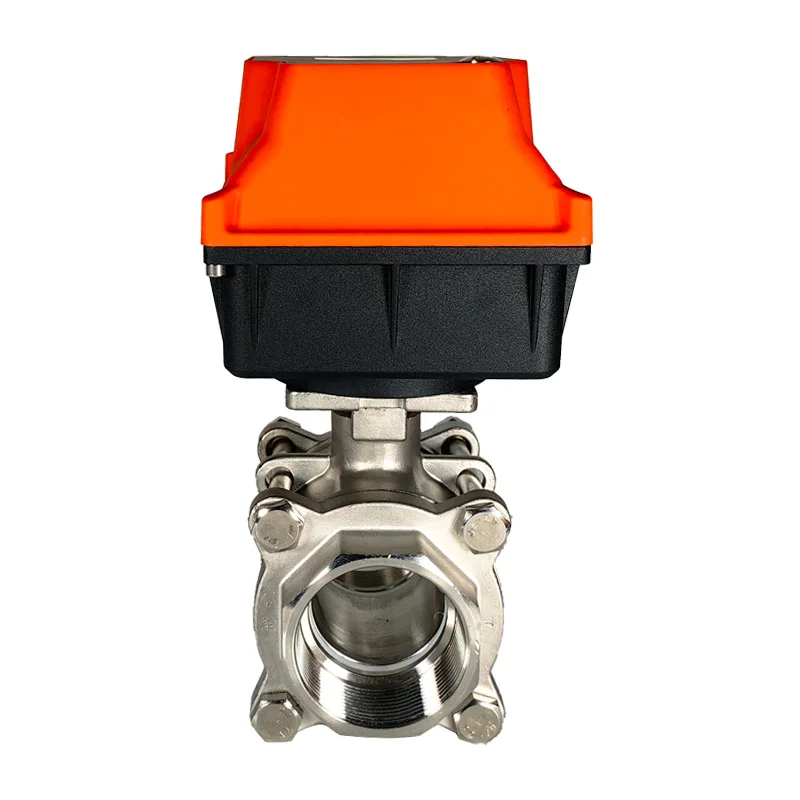 

DN50 Smart 2-way Stainless Steel Electric Ball Valve NB-IOT Irrigation Water Valve with Battery Powered Actuator