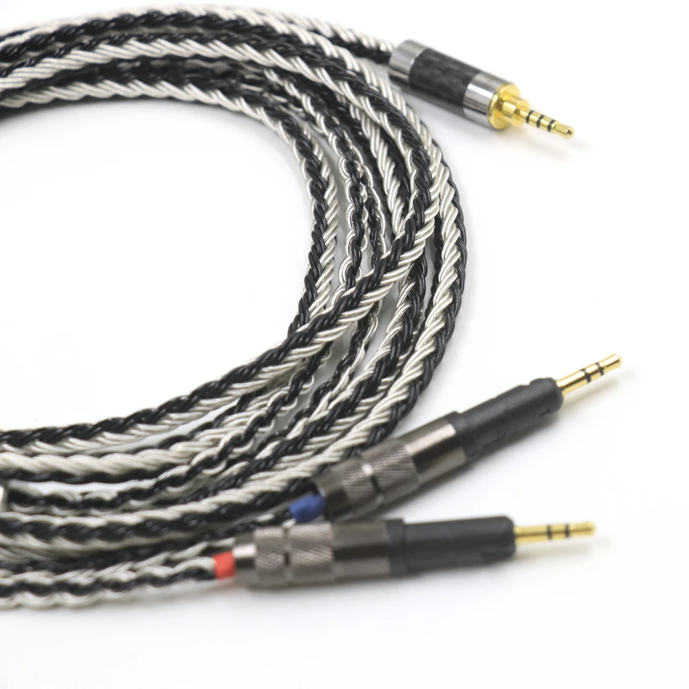 

16Cores Silver Plated XLR 6.35 2.5/4.4mm Stereo R70X Headphone Upgrade Cable for ATH-R70X R70X R70X5 headphones