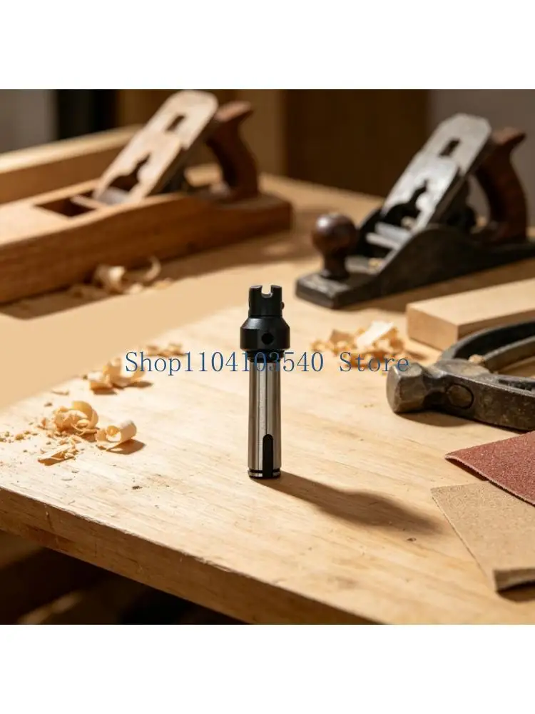 02DC Panel Drilling Equipment Arbor, Metal Line Boring Machine Part for Drill Drive Repair and Workshop Maintenance