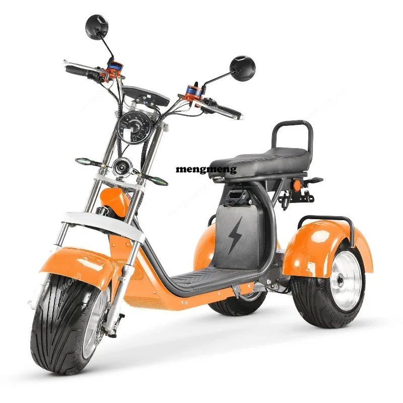4000W Fat Tire 3 Wheel Trike Electric Cargo  40ah Long Rang Electric City  Electric Trike