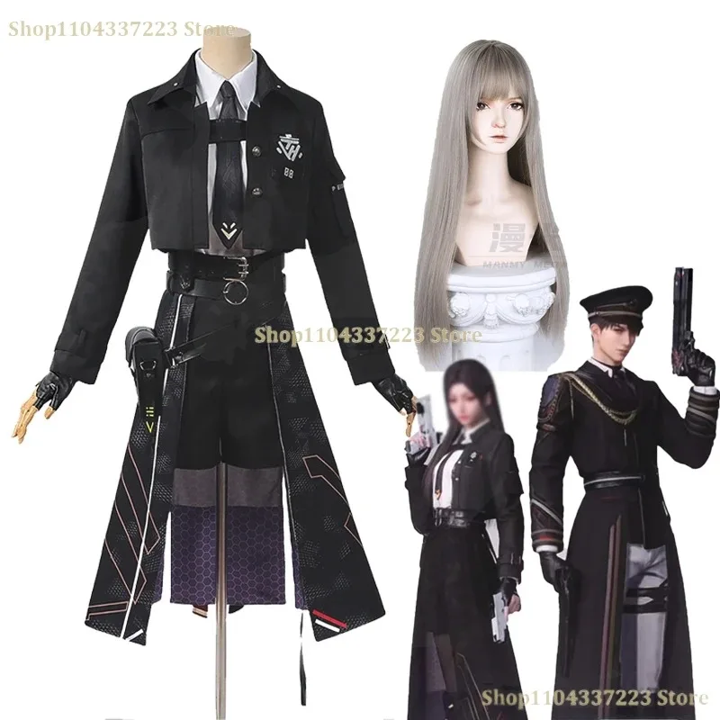 

asdh8@Game Love And DeepSpace Player Cosplay Mc Outfit Costume Wig Clothes Anime Fight Uniform Cosplay Halloween Party Couple Ou