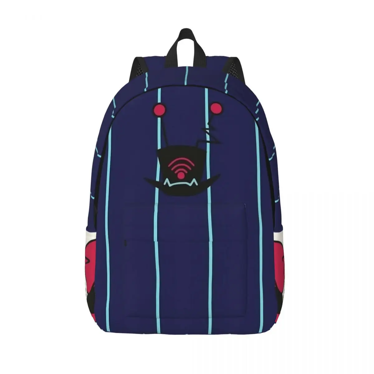 Hazbins-Sac à dos en toile Tyx pour hommes et femmes, sac à dos de travail, sac à dos pour ordinateur portable, sacs de sport pour adolescents, lycée