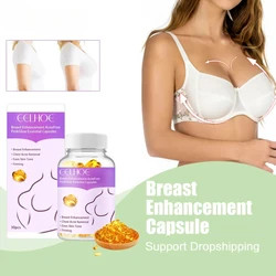 Breast Enhancement Capsule Promote Breast Lift Up Increase Tightness Moisturizing Smooth Anti-Sagging Breast Fast Growth Care