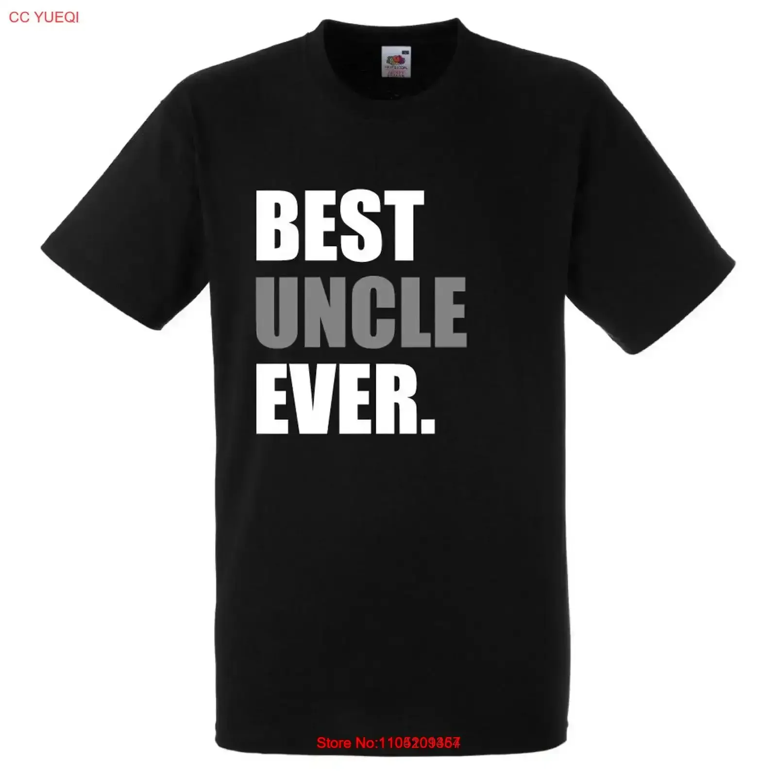 

Uncle T Shirt Best Ever Top Funny Novelty Dad Fathers Day Birthday Christmas vintage Washed fashion Soft Stylish vintage
