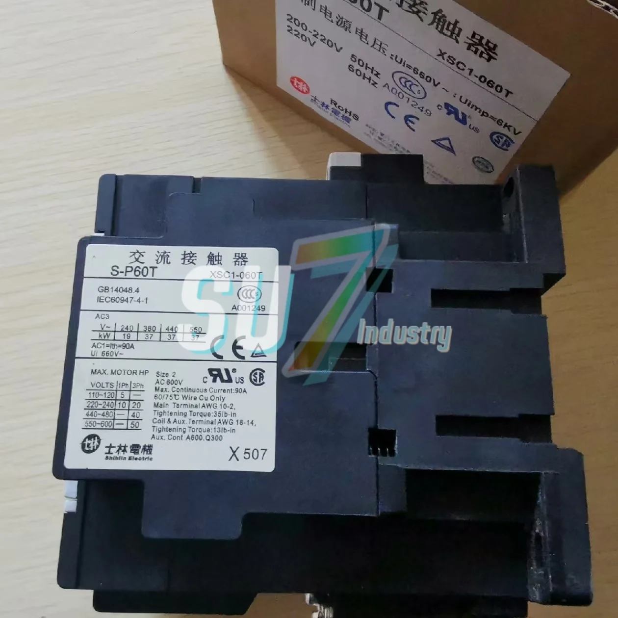 Magnetic Contactor    S-P60T AC220   S-P40T     New In warehouse