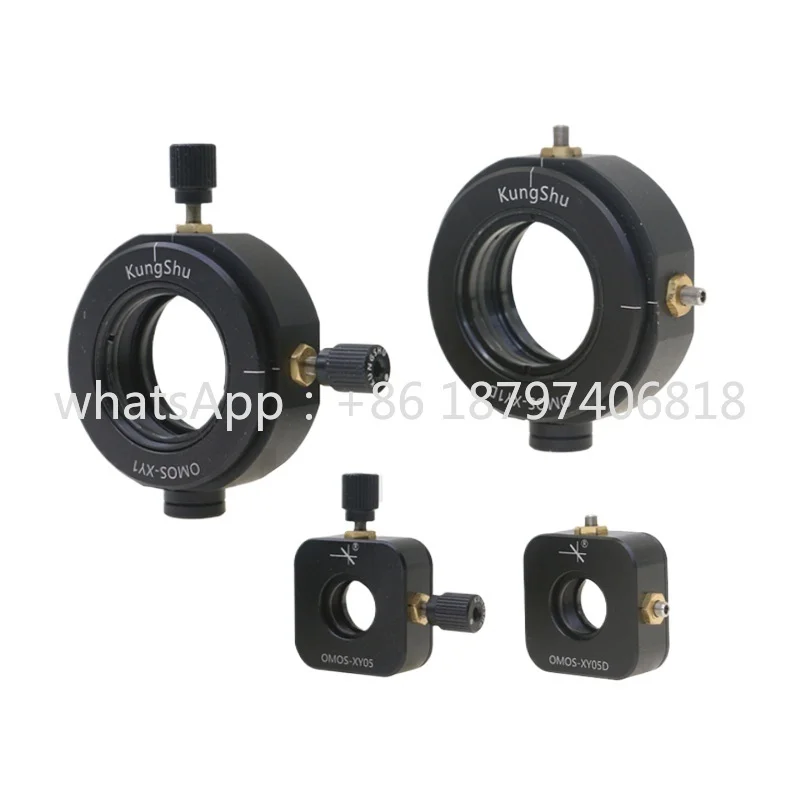 OMOS-XY series\SM1\SM05 mounting hole\XY adjustment mirror frame