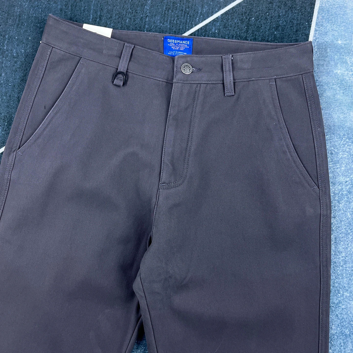 

Зимние теплые брюки с начесом, утолщенные, новые, приталенные, прямые, мужские повседневные брюки, из чистого хлопка, рабочие брюки